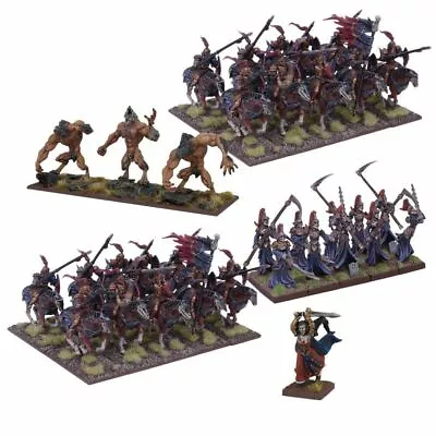 Mantic Kings Of War MGKWU112 Undead Elite Army Skeletons Zombies • $80.75