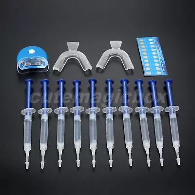 $16.92 • Buy Pro Home Dental Care Teeth Whitening Kit Tooth Bleach Bright White Oral Hygiene