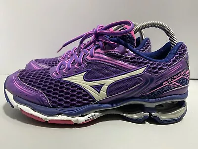 Mizuno Wave Creation 17 Shoes  7484317 Women's Size 8.5 W Purple Running  • $37