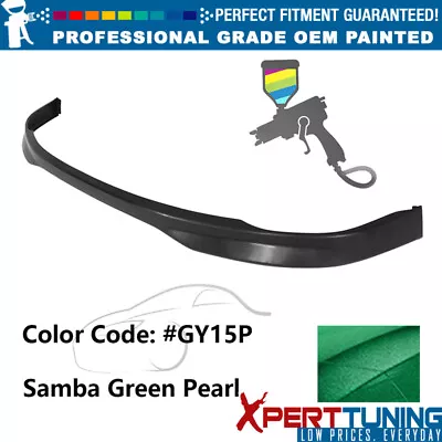 Fits 92-95 Honda Civic Sedan Type-R Painted #GY15P Front Bumper Lip Spoiler PU • $226.87