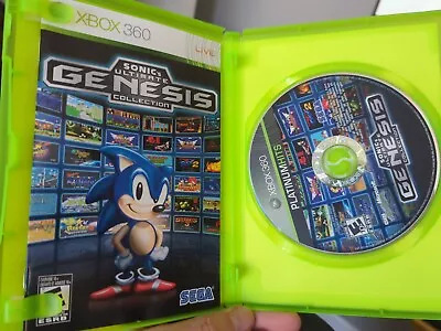 Sonic's Ultimate Genesis Collection (Microsoft Xbox 360 2009) • $1.04