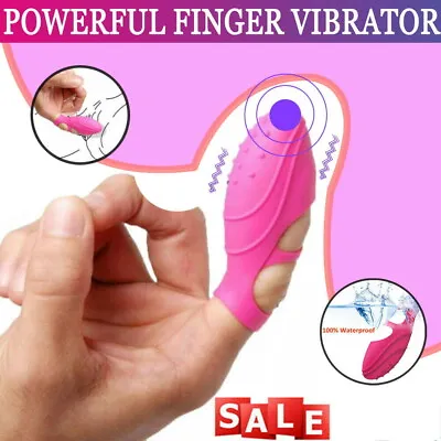 $20.95 • Buy Finger Vibrator Clitoris G-Spot Stimulator Dildo Massager Adult Women Sex Toy