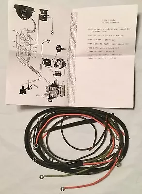 Harley 1926-28 Single Wiring Harness Pea Shooter A B C AA BA USA • $119.95