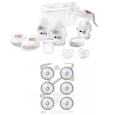 Tommee Tippee Baby Bottle Teat Fast Flow 6 Pack + Full Breastfeeding Starter Kit • £36.99