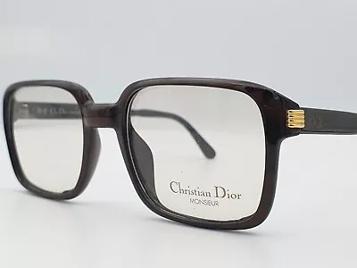 Christian Dior Monsieur 2412 Eyeglasses Frame Vintage 1980's Oversized Square • $149.20