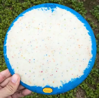 GLOW Blue Arch Vibram Disc Golf 169g M Rubber OOP Used • $85