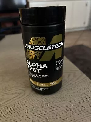 Muscletech Alpha Test  120 Ct Testosterone Booster  • $25.99