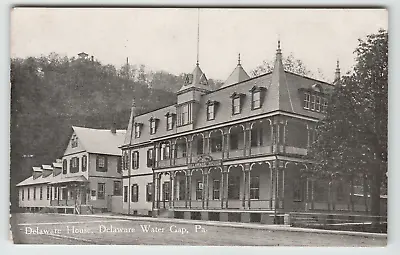 Postcard Vintage Delaware House In Delaware Water Gap PA • $5.57