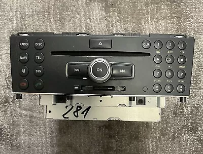 Mercede W204 C350 C250 C63 AMG Navigation Command Head Unit DVD CD Audio OEM • $175