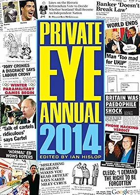 £2.93 • Buy Private Eye Annual 2014 (Annuals),Ian Hislop