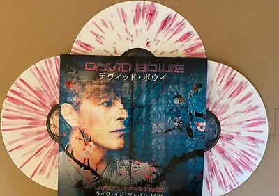 David Bowie Live In Japan 3 Lp Splatter Disc Limited 500 Only • £21.99