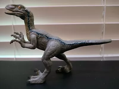 Jurassic World 6 1/2  Velociraptor Blue Dinosaur • $8.99