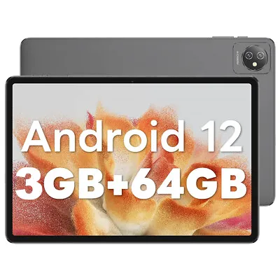 $119.99 • Buy 10 Inch Tablet Blackview Tab7 WiFi 3GB+64GB/SD 1TB Android 12 6580mAh Tablet PC