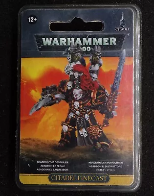 ABADDON THE DESPOILER Finecast Chaos Terminator Lord Black Legion Warhammer 40K • £45.99