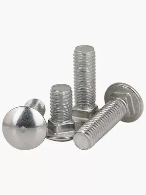 M4-M12 Stainless Steel Truss Round Head Square Neck Carriage Screw Coach Bolt • $0.99