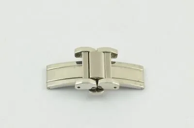 Zenith Port Royal Steel Bracelet Folding Clasp 18MM Vintage Deployment Clasp • £184.44