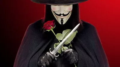 159355 V For Vendetta Natalie Portman Fight Classic Wall Print Poster UK • $47.80