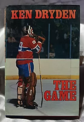 Montreal Canadians- KEN DRYDEN-  The Game  Hardcover Book Pre-Owned 1983 • $29.99