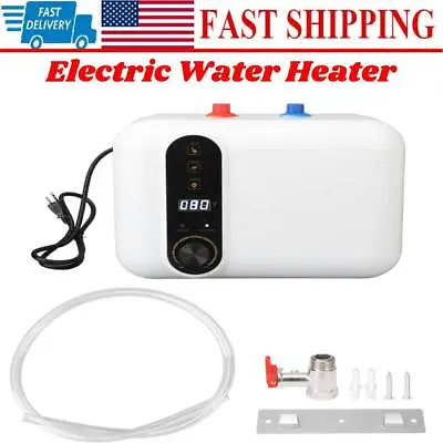 110V Small Compact Tank Storage Mini Home Water Heater Electric Hot Water Heater • $79.99