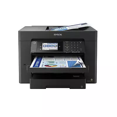 Epson WorkForce Pro WF-7840 Wireless Wide Format Color All-in-One Inkjet Printer • $248.98