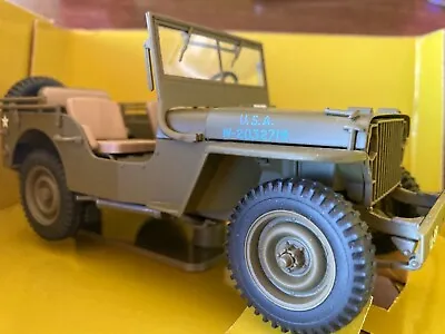 Tamiya U.S. Military Jeep Willys MB Die Cast Model - 1:20 Scale • $55