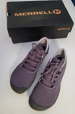 Merrell Vapor Glove 3 Luna Barefoot Women’s Trainers Size Uk 5 - Violet • £55