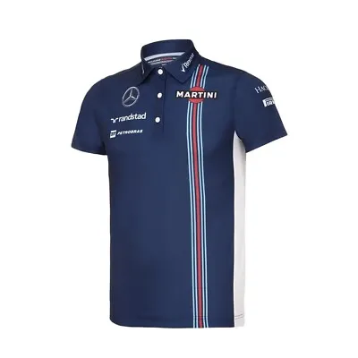£8 • Buy POLO Ladies Williams Martini F1 Formula One 1 NEW! Mercedes Womens Poloshirt