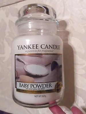 Yankee Candle Baby Powder Large Jar & Soft Blanket Meltcup Fluffy Towels Tart • £39.90