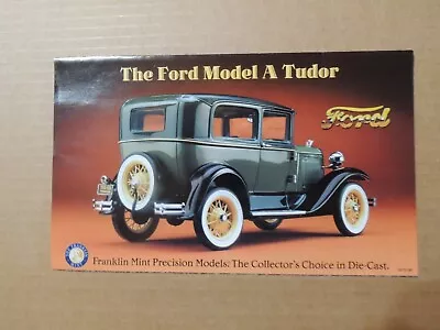 Franklin Mint Ford Model A Tudor Brochure • $7.50