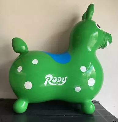 Rody Horse Toy Hopper Garden Game Inflatable Pony Ride On Jumper Made In Italy • £20