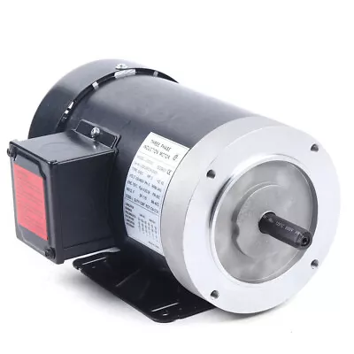 2HP Electric Motor 3Phase 3450RPM 56C Frame TEFC 208-230/460 Volt 5/8 Shaft • $188.10