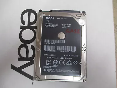  1000GB 1TB 2.5  SATA HDD Hard Drive Loaded With Apple Mac OS Mountain Lion • £34.99