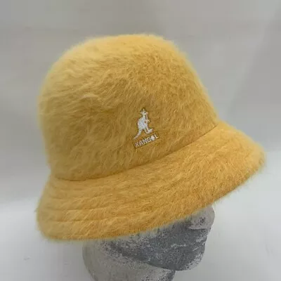 Men’s Kangol Light Cantaloupe Furgora Casual Bucket Hat • $120