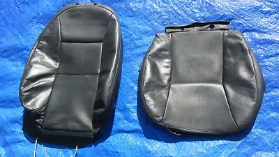 02-05 Saab 9-5 OEM Arc Charcoal Perforated Driver Left Side Leather Seat Covers • $179