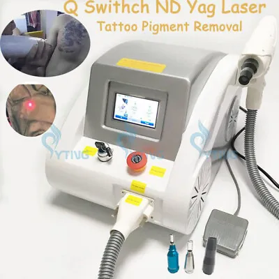 Q Switched Nd Yag Laser Tattoo Removal Machine Facial Carbon Peel • $585