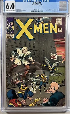 X-Men 11 (Marvel 1965)  CGC 6.0 **1st Appearance The Stranger** • $299