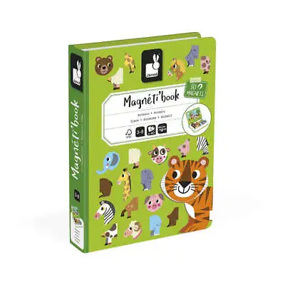 Janod Animals Magneti' Book Boxed Set • £21.99