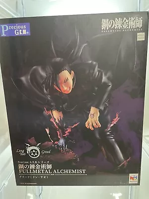 Precious G.E.M. FullMetal Alchemist Greed Lin Yao Figure & Pedestal MEGAHOUSE • $159.99