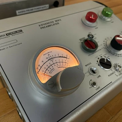 Super Rare Stereo Nagra Microphone Preamplifire - Advance Mike Preamplifier • £4500
