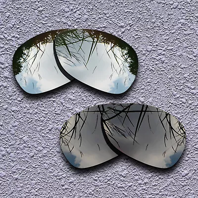 US Silver Titanium&Black Replacement Lenses For-Oakley Crosshair 2012 Polarized • $14.99