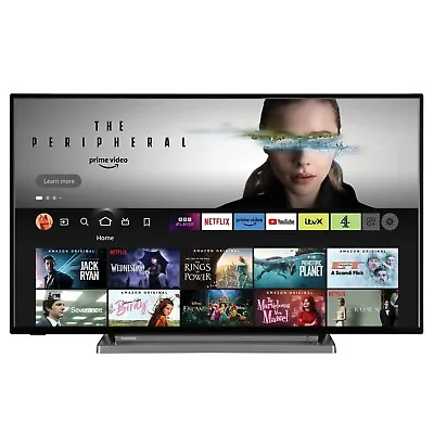 Toshiba UF3D 43 Inch 4K Ultra HD LED Smart TV 43UF3D53DB • £257.96