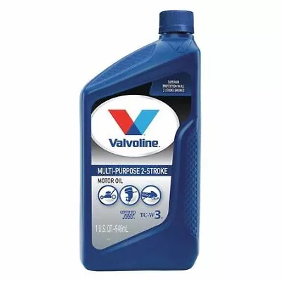 Valvoline 822384 2-Cycle Synthetic Blend Marine Motor Oil 1 Qt. Tc-W3 • $8.05