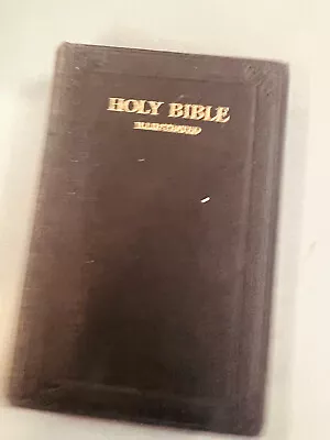 ILLUSTRATED Holy Bible – Collins Clear-Type Press – King James HARDCOVER • £12