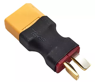 NHX RC XT60 Male To T Plug (Deans) Male Adapter Connector • $6.95