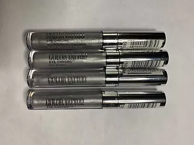 Maybelline Color Tattoo Eye Chrome 580 Silver Spark • $7.29