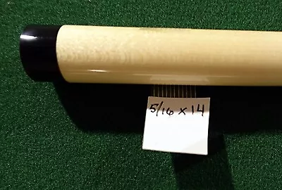 New Vintage Pool Cue 12.5 Mm Shaft Billiards  Adam Japan  5/16 X 14 Free Ship • $139