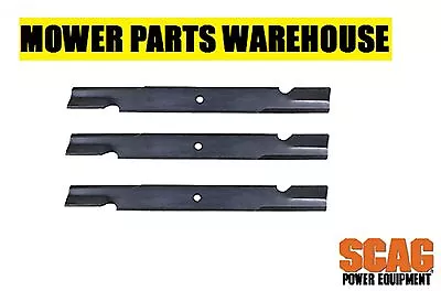 3 Lawn Mower Blades Hi Lift Scag Toro For Ferris Bad Boy 72 482882 48112 481709 • $48.95