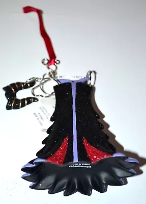 Maleficent Dress & Horns Sleeping Beauty Costume Glitter Disney Ornament HTF • $39.99