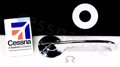 CESSNA Aircraft NEW - Interior Factory CHROME Door Handle Part 170 172 182 185 • $307.56