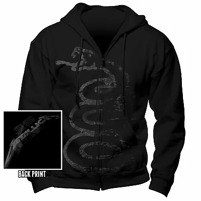 Metallica 'Black Album Burnished' Zip Hoodie - NEW • $59.67